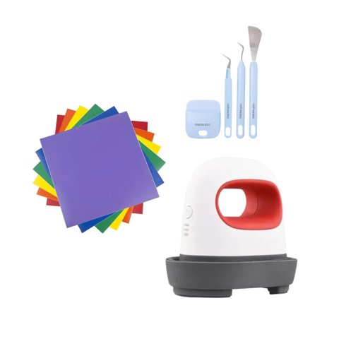 Elr Sy - Kit Inicio Plancha Estampadora Mini Roja