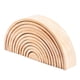 thumbnail image 3 of 12 Bloques De Arcoíris De Madera Arco Apilable Anidación Ni?os Mano-ojo Rompecabezas Juguete B, 3 of 5