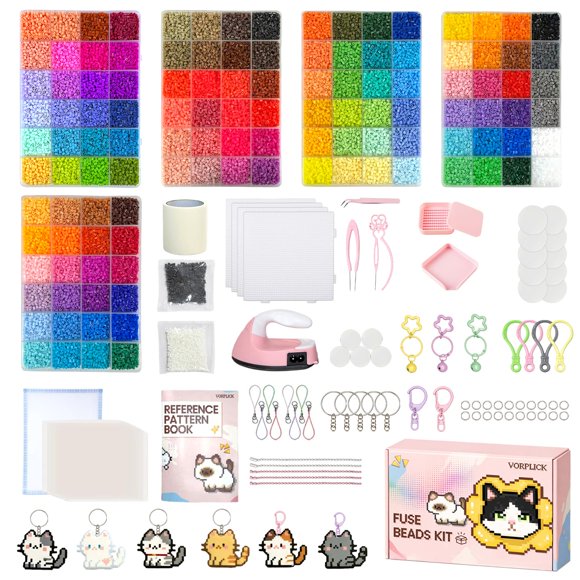 Kit de Cuentas de Fusión Vorplick 62.000 2,6 mm 120 colores