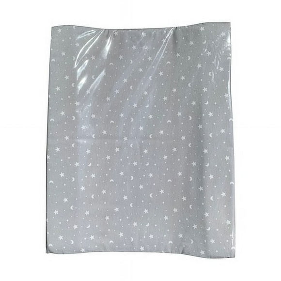 Mudador anatómico diseño estrellas color gris