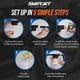 thumbnail image 5 of Pistola pulverizadora de espuma SwiftJet Car Wash con kit de microfibra, 5 of 7