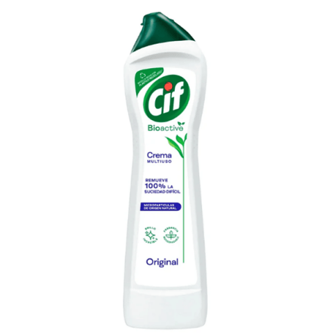 Cif Crema Limpiadora Limpieza Original Bioactive 750G 500Ml Multiusos