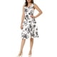 thumbnail image 2 of INSPIRE CHIC Conjuntos de 2 Piezas para Mujer Vestido sin Mangas de Chifón Floral y Conjunto de Chaqueta Negro M, 2 of 6