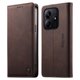 thumbnail image 1 of Funda Billetera de Cuero para [Xiaomi Redmi Note 14 5G], Bloqueo RFID, Tarjetas y Soporte Café, 1 of 5