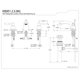 thumbnail image 2 of Grifo de baño Kingston Brass KB955KL mini widespread, 2 of 2
