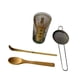 thumbnail image 5 of Juego De Té Matcha Hecho A Mano, Kit De Ceremonia Del Té Matcha Para La Mesa, Sala De Té, Oficina, 4 Piezas, 5 of 5