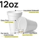 thumbnail image 2 of Vasos desechables de poliestireno Shop Square, 350 ml (paquete de 100), color blanco, 2 of 7