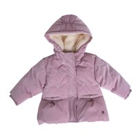 Parka Bebé Niña Malva Pillin