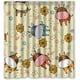 thumbnail image 1 of Cortina de ducha de baño con diseño de vaca de dibujos animados, con ganchos, tamaño 66 x 72 pulgadas, 1 of 3