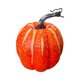 thumbnail image 3 of Calabaza Artificial De Espuma Para Repisa, Centro De Mesa De Acción De Gracias, Redonda, Naranja, 3 of 5