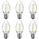 thumbnail image 1 of Bombillas LED nocturnas Meconard C7 de 0,6 W, 6 unidades, color blanco cálido, 1 of 7