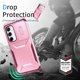 thumbnail image 4 of Funda Resistente para Samsung Galaxy A55 5G con Tapa Deslizante y Protección Militar Rosa, 4 of 6