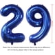 thumbnail image 2 of Globo numérico EBAIJQUO 29 azul marino de 40 pulgadas para decoración de fiestas, 2 of 7