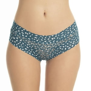 Lady Genny - Pantaleta De Encaje Con Detalles Plateados