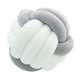 thumbnail image 5 of Nudo Almohada Bola Gruesa Cómoda Almohadas Anudadas Para Sala De Estar Hogar Sofá Gris Y Blanco, 5 of 5