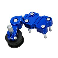 Magideal - Ajustador De Cadena De Motocicleta De Aleación De Aluminio, Profesional, Versátil, De Alto Rendimiento, Guía De Tensor Regulador Para Motos De Cross. Azul