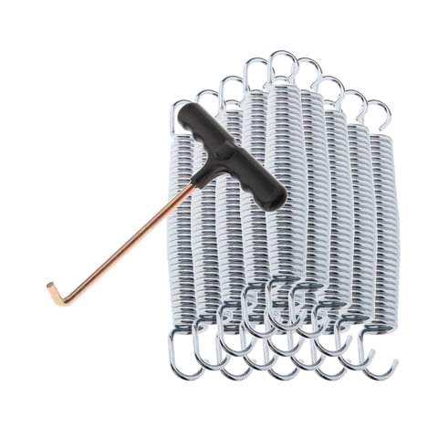 Ioensy - Muelles De Trampolín Para Exteriores, Repuesto De Piezas De Trampolín Resistentes, Resorte De 14,7 Cm, 15 Uds.
