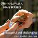 thumbnail image 2 of Puzzle Bepuzzled Hex Hanayama Cast Metal Level 3 Mensa 12+, 2 of 7