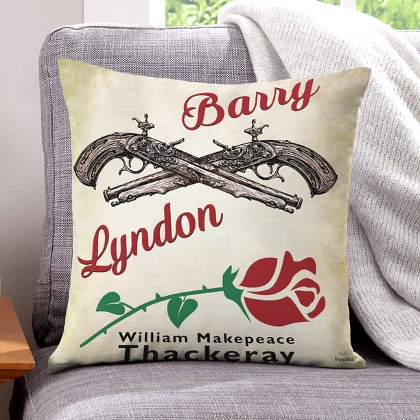 Barry Lyndon Fundas de almohada de terciopelo con tema, regalos de funda de almohada, decoración para el hogar, cojín de lanzar, regalo de cumpleaños para fans y parejas.50*50cm.