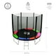 thumbnail image 2 of Cama Elástica 6ft 1.83mt soporta 160kg Malla Glowup + Escalera, 2 of 10