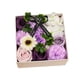 thumbnail image 4 of Flor De Jabón Regalo De Lujo Del Día De San Valentín Para Mujeres Mamá Cumpleaños Día Del Maestro Púrpura, 4 of 5