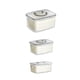 thumbnail image 3 of Organizador Para Refrigerador, Contenedor De Frutas, Escurridor Para Gabinete De Cocina, 3 Uds., 3 of 3