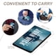 thumbnail image 4 of John Wick Porta Pasaporte y Cartera de Viaje Premium de Cuero PU, Funda de Pasaporte Bloqueo RFID con Ranuras para Tarjetas de Crédito, Estuche para Libro de Pasaporte para Familia 10cm × 15cm, 4 of 6