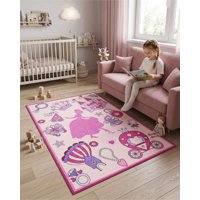 Mylhogar - Alfombra De Juegos Infantil Practica De 120X180Cm