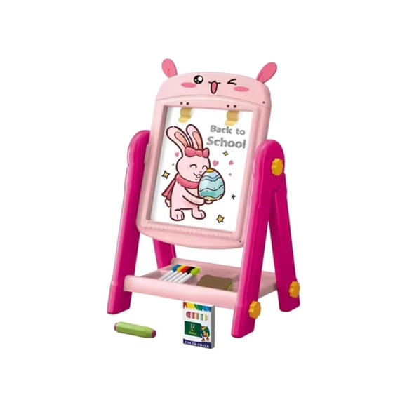 Juguete Pizarra Infantil 2 En 1 51x34x26cm Plumones Borrador Infantil