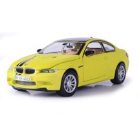 Modelo De Coche Fundido A Presión Motormax Bmw M3 Coupe Neon Yellow 1/24