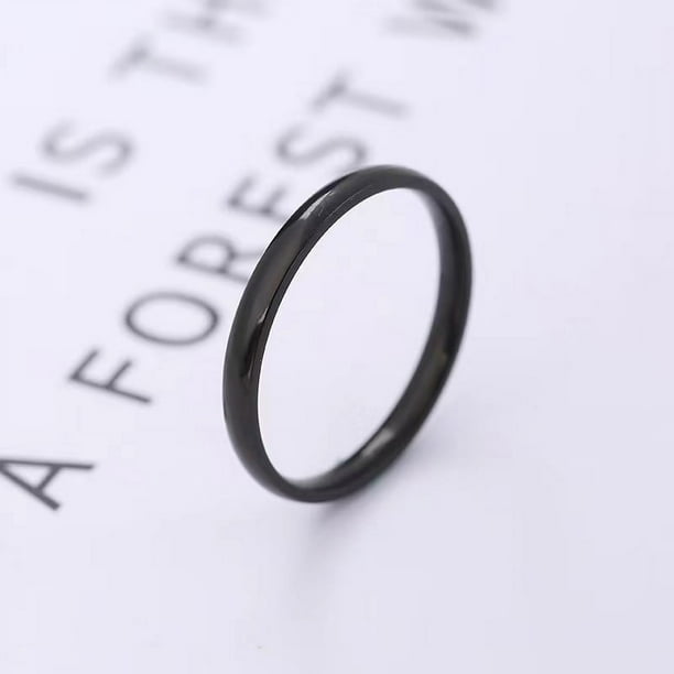 Luxurious Titanium Steel Ring - Anti-Tarnish, Lightweight, and Perfect for Daily Wear and Casual Dates