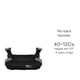 thumbnail image 5 of Asiento elevador plegable 2 en 1 Baby Trend Protect, negro, 5 of 9