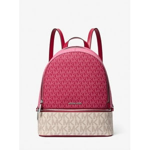 Mochila Michael Kors Rhea Mediana Framboise Noire Multi
