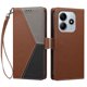 thumbnail image 3 of Funda Tricolor con Ranuras para Xiaomi Xiaomi Poco M7 Pro 5G, Marrón, 3 of 6