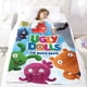 thumbnail image 5 of UglyDolls anti-pilling, suave, ligera, esponjosa y acogedora de lujo para hogar y cocina – Perfecta para niños y adultos,150X200cm, 5 of 6