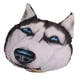 thumbnail image 1 of Almohada Para El Cuello Del Asiento Del Coche, Almohada De Animales De Dibujos Animados Con Bolsa De Carbón, Huskies, 1 of 5