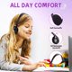 thumbnail image 3 of Auriculares de diadema TJZXGUI Pack de 30 negros, cable de 1,2 m, 3 of 6