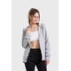 thumbnail image 2 of Polerón Mujer Hoodie Gris - ll, 2 of 5