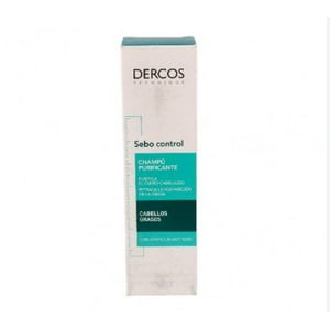 Shampoo Tratamiento Sebo Corrector Vichy Dercos 200 Ml