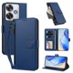 thumbnail image 2 of Funda con Billetera para [Xiaomi Poco F6] con Bolsillo Zipper y Tarjetero Azul, 2 of 6