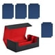 thumbnail image 1 of Caja De Baraja De Cartas Coleccionables, Juguete De Tarjeta De Recolección Fuerte, Estuche Para Tarjetas Deportivas De Cuero PU, Negro, Rojo, Azul Oscuro, 1 of 5