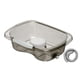 thumbnail image 5 of Lavabo para lavar el cabello, bañera con manguera de drenaje, ayuda para el baño, cuencos para champú portátiles, lavabo para niños y personas mayores gris, 5 of 5