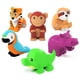 thumbnail image 1 of Juguetes de baño Tub Works Rainforest sin moho, paquete de 6 para bebés y niños pequeños, 1 of 9