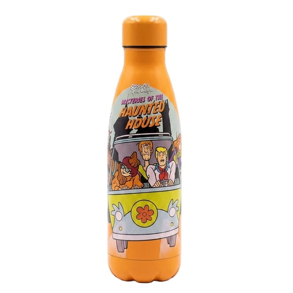 Botella metálica Scooby Doo naranja 600 ml
