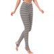 thumbnail image 4 of INSPIRE CHIC Leggings de Mujer para Regreso a Clases con Estampado de Cintura Alta y Banda Elástica, Pantalones de Yoga con Estribo M Negro Beige-Raya, 4 of 6