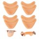 thumbnail image 1 of Protectores de dedos CEYAZYE 4 pares reutilizables de silicona color beige, 1 of 7