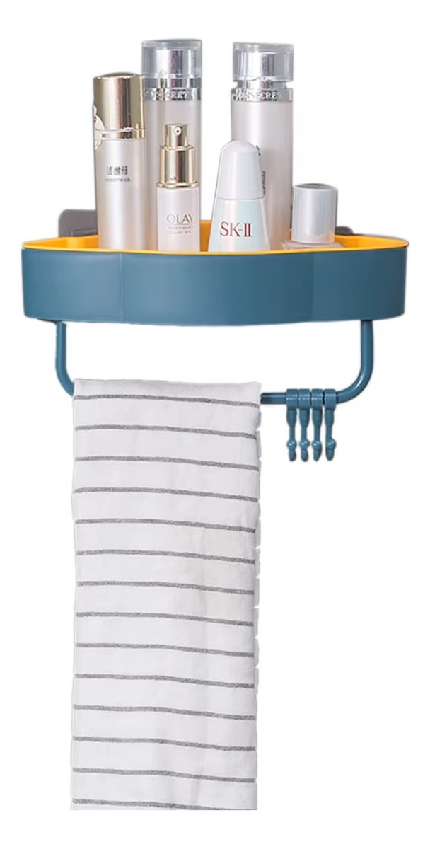 Genérico - Set 3 Organizador Estante Esquina Pared Baño Hogar Lau