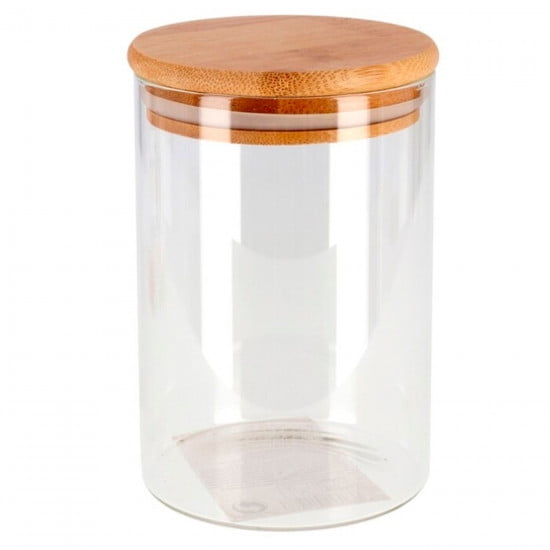 Frasco Conservero De Vidrio Contenedor Con Tapa 1200Ml