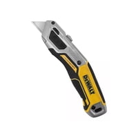 Cuchillo De Cuerpo Fijo Y Hoja Retractil Dewalt Dwht10999 Amarillo