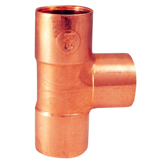 Acople en T de Cobre Elkhart 3/8"